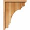 Ekena Millwork Pescadero Rough Sawn Corbel w/Backplate, Western Red Cedar, 8"W x 14"D x 18"H COR08X14X18PEC01RWR - alternate 2